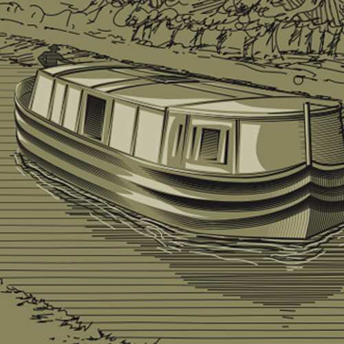 Wabash and Erie Canal Informaiotn Sign Design